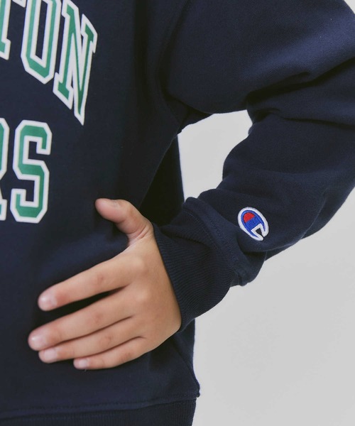 Champion（チャンピオン）の「【Champion】カレッジロゴスウェット（スウェット・キッズ・キナリ/ネイビー・130/140/120/105）」の17枚目の写真