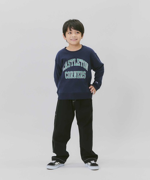Champion（チャンピオン）の「【Champion】カレッジロゴスウェット（スウェット・キッズ・キナリ/ネイビー・130/140/120/105）」の16枚目の写真