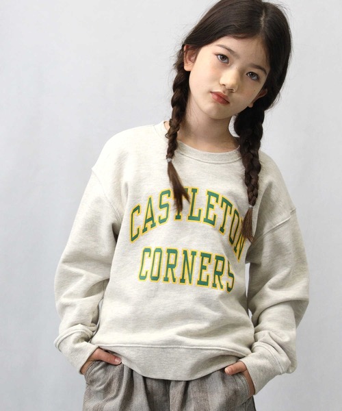 Champion（チャンピオン）の「【Champion】カレッジロゴスウェット（スウェット・キッズ・キナリ/ネイビー・130/140/120/105）」の4枚目の写真