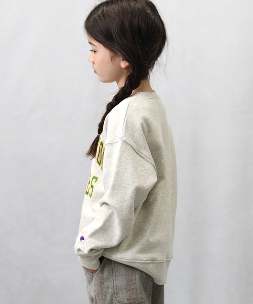 Champion（チャンピオン）の「【Champion】カレッジロゴスウェット（スウェット・キッズ・キナリ/ネイビー・130/140/120/105）」の5枚目の写真