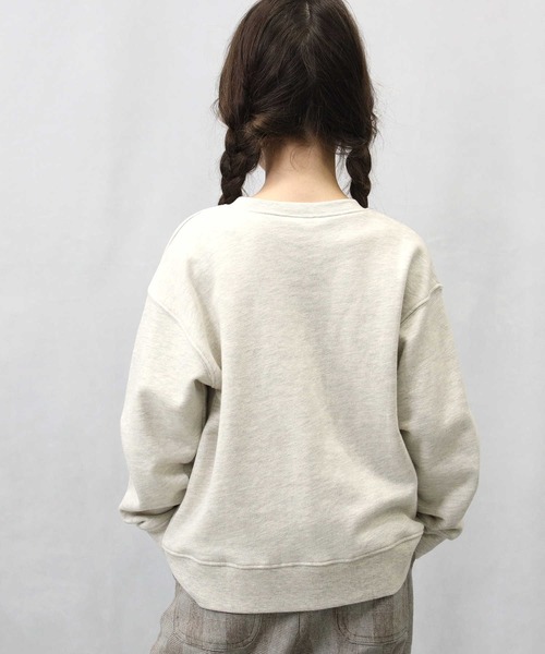 Champion（チャンピオン）の「【Champion】カレッジロゴスウェット（スウェット・キッズ・キナリ/ネイビー・130/140/120/105）」の6枚目の写真