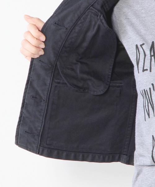 Jewel Changes（ジュエルチェンジズ）の「JC バックサテン チビブルゾン 7 / ミリタリー（ミリタリージャケット・レディース・オリーブ/ネイビー・38/36/40）」の8枚目の写真