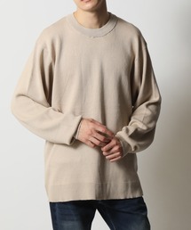 何度でも触りたくなる モチモチニット ルーズニット