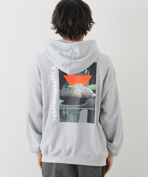 JOURNAL STANDARD（ジャーナルスタンダード）の「【TBPR/タイトブースプロダクション】EYE HOODIE（パーカー・メンズ・ブラック/グレー・MEDIUM/LARGE）」の7枚目の写真