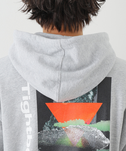 JOURNAL STANDARD（ジャーナルスタンダード）の「【TBPR/タイトブースプロダクション】EYE HOODIE（パーカー・メンズ・ブラック/グレー・MEDIUM/LARGE）」の5枚目の写真
