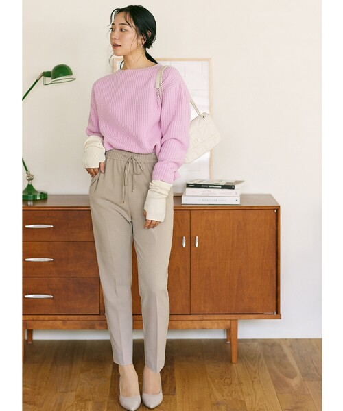 【Filivivi/フィルビビ】LANEROSSIボートネックニット