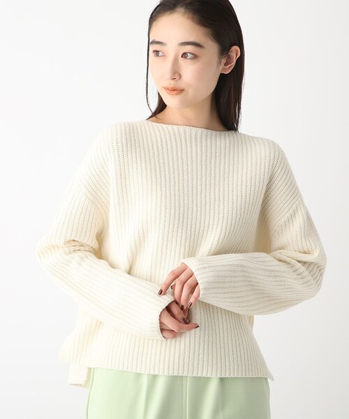 【Filivivi/フィルビビ】LANEROSSIボートネックニット