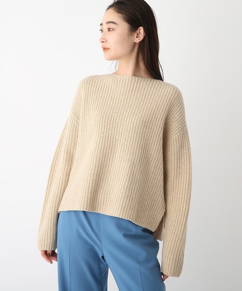 【Filivivi/フィルビビ】LANEROSSIボートネックニット