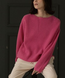 OPAQUE.CLIP | 【Filivivi/フィルビビ】LANEROSSI ボートネックニット(ニット/セーター)