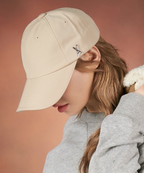 VARZAR(バザール)の「【VARZAR/バザール】Silver stud over fit ball cap/シルバースタッドオーバーフィットボールキャップ(キャップ・レディース・ピンク/ブラック/ベージュ・FREE)」の13枚目の写真