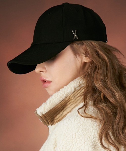 VARZAR(バザール)の「【VARZAR/バザール】Silver stud over fit ball cap/シルバースタッドオーバーフィットボールキャップ(キャップ・レディース・ピンク/ブラック/ベージュ・FREE)」の6枚目の写真