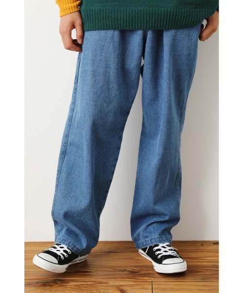 RODEO CROWNS WIDE BOWL(ロデオクラウンズワイドボウル)の「ルーズペインターパンツ(チノパンツ・メンズ・ベージュ/ブラック/ブルー・MEDIUM/LARGE)」の3枚目の写真