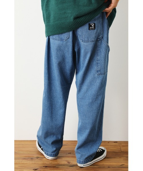 RODEO CROWNS WIDE BOWL(ロデオクラウンズワイドボウル)の「ルーズペインターパンツ(チノパンツ・メンズ・ベージュ/ブラック/ブルー・MEDIUM/LARGE)」の10枚目の写真