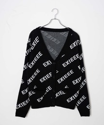 ロゴニットカーディガン