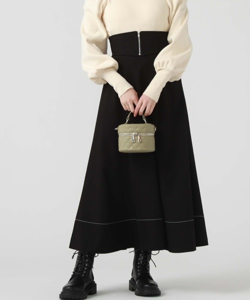 archives(アルシーヴ)の「キルティングバニティ(ショルダーバッグ・レディース・グリーン/アイボリー/ブラック・FREE)」の21枚目の写真