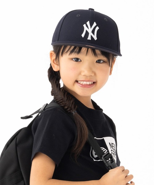 帽子 Kiy NEWERA】Youth 9FIFTY White Stitches 14111881 14111891