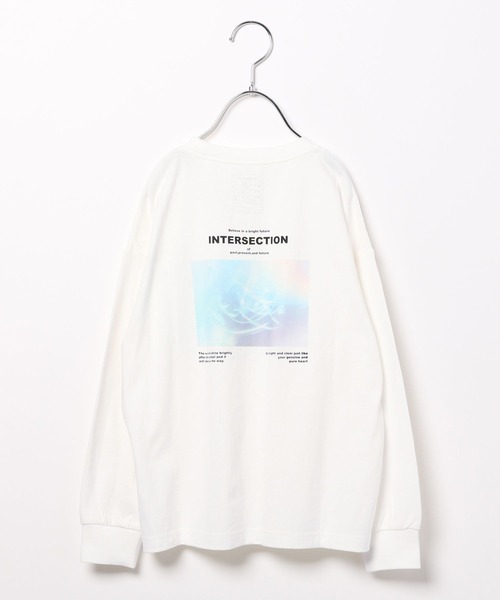 GLOBAL WORK(グローバルワーク)の「ヘビロッTEE/プリント長袖/162587(Tシャツ/カットソー・キッズ・ブルー/ホワイト系5/グレー系9/ホワイト系6/グレー系8/ホワイト系その他3/ベージュ系その他・100cm/110cm/120cm/130cm/140cm/150cm/160cm)」の9枚目の写真