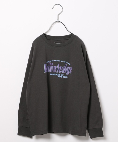GLOBAL WORK(グローバルワーク)の「ヘビロッTEE/プリント長袖/162587(Tシャツ/カットソー・キッズ・ブルー/ホワイト系5/グレー系9/ホワイト系6/グレー系8/ホワイト系その他3/ベージュ系その他・100cm/110cm/120cm/130cm/140cm/150cm/160cm)」の10枚目の写真