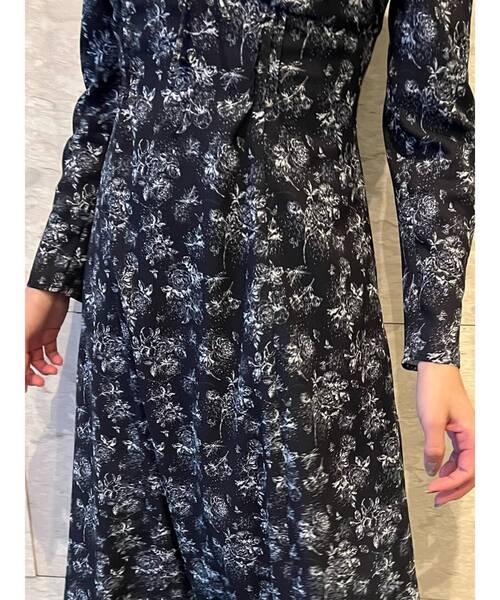 EATME（イートミー）の「トワルドジュイプリントマキシワンピース（ワンピース・レディース・ブラック/オフホワイト/グレー・SMALL/MEDIUM）」の12枚目の写真