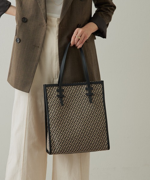 モノグランマ M JACQUARD/RUGA（トートバッグ）｜IACUCCI