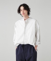 MHL. | OUTLINE COTTON STRIPE(シャツ/ブラウス)
