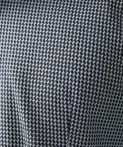 MICHEL KLEIN HOMME (ミッシェルクランオム)の「《日本製》千鳥柄イージーケアシャツ(シャツ/ブラウス・メンズ・ブラック/ベージュ/ブルー・MEDIUM/X-LARGE/LARGE)」の4枚目の写真