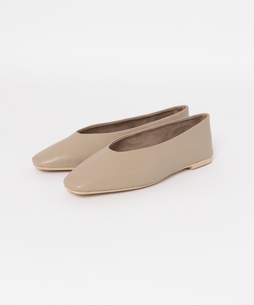 SENSE OF PLACE by URBAN RESEARCH（センスオブプレイスバイアーバンリサーチ）の「クッションフラットシューズ（パンプス・レディース・ライトベージュ/アイボリー/ブラック・SMALL/MEDIUM/LARGE）」の18枚目の写真