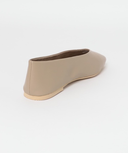 SENSE OF PLACE by URBAN RESEARCH（センスオブプレイスバイアーバンリサーチ）の「クッションフラットシューズ（パンプス・レディース・ライトベージュ/アイボリー/ブラック・SMALL/MEDIUM/LARGE）」の20枚目の写真