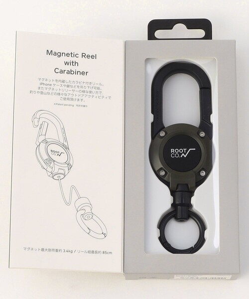ROOT CO.（ルート）の「ROOT CO./ルート GRVT MAGREEL（キーホルダー・メンズ・ブラック/レッド/オリーブ/イエロー・ONE SIZE）」の12枚目の写真
