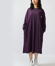 SPIRITOSO USAコットン ロンTワンピース
