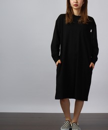 SPIRITOSO USAコットン ロンTワンピース