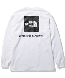 THE NORTH FACE/ザ・ノース・フェイス ロングスリーブバックスクエアロゴティー UVケア バックプリントロンＴ NT32343