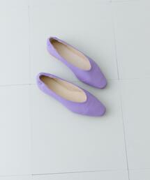 RODE SKO | やわらかVカットフラットシューズ(バレエシューズ)