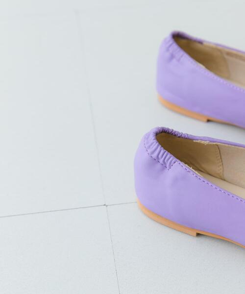 セール】やわらかVカットフラットシューズ（バレエシューズ）｜RODE