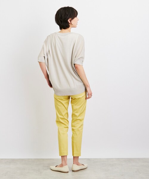 SHOO・LA・RUE（シューラルー）の「◆【時短コーデ/2点セット】シアードルマンニット＋タンクトップ（その他トップス・レディース・ブラック/ホワイト/グレー系/パープル系4/グリーン/イエロー・00）」の16枚目の写真