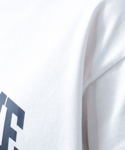 Champion(チャンピオン)の「【Champion(チャンピオン)】別注ロゴTSS(Tシャツ/カットソー・レディース・オフホワイト/ブラック/オートミール/ブルー・FREE)」の5枚目の写真