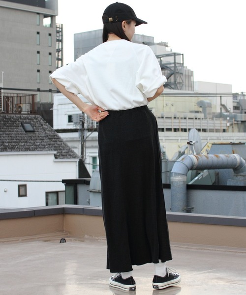 THE SHINZONE（ザ　シンゾーン）の「THE SHINZONE/シンゾーン　ハーフスリーブダブルガゼットプルオーバー　HALFSLEEVE W GAZETTE PULLOVER　23MMSCU07（Tシャツ/カットソー・レディース・ホワイト/グレー/ブルー・FREE）」の21枚目の写真