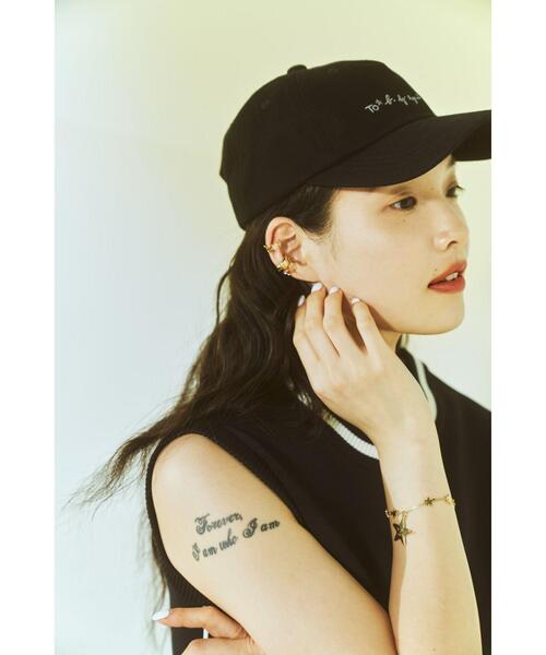 To b. by agnes b.（トゥービーバイアニエスベー）の「WT91 EAR CUFF ハートイヤーカフ（イヤリング・レディース・ゴールド・FREE）」の5枚目の写真
