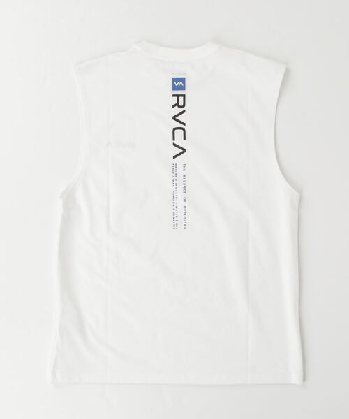 RVCA(ルーカ)の「RVCA メンズ 【SURF TEE】 VA VENT TANK ラッシュガード【2023年春夏モデル】/ルーカタンクトップラッシュガード(水着)(ラッシュガード・メンズ・ブラック/ブラック系その他/ホワイト・LARGE/MEDIUM/SMALL/X-LARGE)」の6枚目の写真