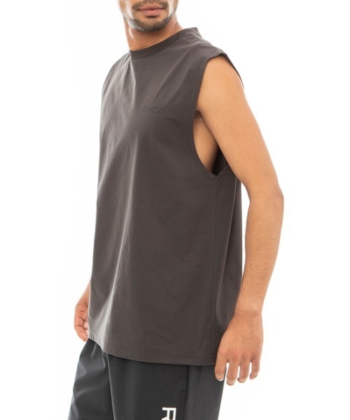 RVCA(ルーカ)の「RVCA メンズ 【SURF TEE】 VA VENT TANK ラッシュガード【2023年春夏モデル】/ルーカタンクトップラッシュガード(水着)(ラッシュガード・メンズ・ブラック/ブラック系その他/ホワイト・LARGE/MEDIUM/SMALL/X-LARGE)」の11枚目の写真