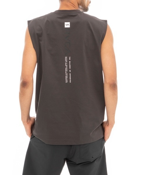 RVCA(ルーカ)の「RVCA メンズ 【SURF TEE】 VA VENT TANK ラッシュガード【2023年春夏モデル】/ルーカタンクトップラッシュガード(水着)(ラッシュガード・メンズ・ブラック/ブラック系その他/ホワイト・LARGE/MEDIUM/SMALL/X-LARGE)」の12枚目の写真