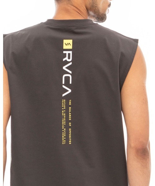 RVCA(ルーカ)の「RVCA メンズ 【SURF TEE】 VA VENT TANK ラッシュガード【2023年春夏モデル】/ルーカタンクトップラッシュガード(水着)(ラッシュガード・メンズ・ブラック/ブラック系その他/ホワイト・LARGE/MEDIUM/SMALL/X-LARGE)」の19枚目の写真