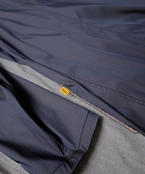 NUMBER (N)INE(ナンバーナイン)の「NUMBER (N)INE/ナンバーナイン BALMACAAN COAT/高密度ダブルフェイス配色バルマカーンコート(ステンカラーコート・メンズ・ネイビー/ブラック・3/4)」の7枚目の写真