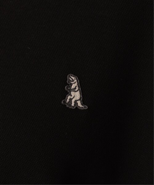 DOUBLE NAME（ダブルネーム）の「ミニ恐竜ワッペンポロシャツ（ポロシャツ・レディース・キナリ/グリーン/ブラック・FREE）」の15枚目の写真