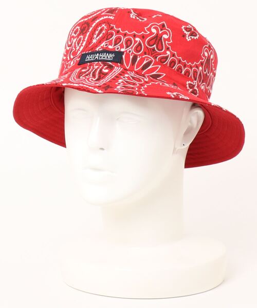 Dickies（ディッキーズ）の「【Dickies×Hav-a-hank】 REVERSIBLE BANDANNA HAT（ハット・レディース・レッド/ブラック・FREE）」の3枚目の写真