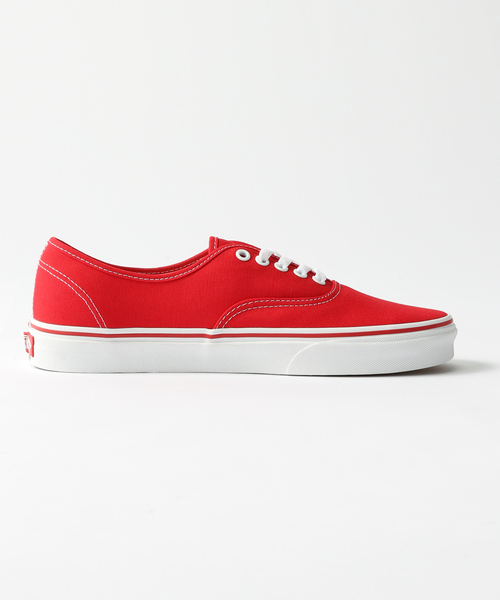 JOURNAL STANDARD relume（ジャーナルスタンダード　レリューム）の「VANS / ヴァンズ  Authentic VN000EE3BKA/VN000EE3RED（スニーカー・メンズ・ブラック/レッド・26cm/26.5cm/27cm/27.5cm/28cm）」の5枚目の写真