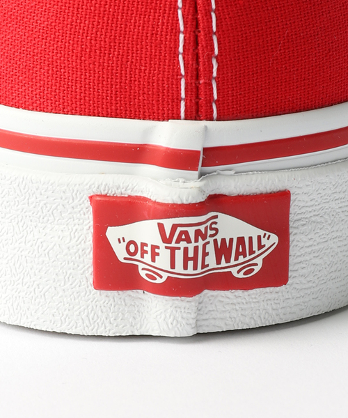 JOURNAL STANDARD relume（ジャーナルスタンダード　レリューム）の「VANS / ヴァンズ  Authentic VN000EE3BKA/VN000EE3RED（スニーカー・メンズ・ブラック/レッド・26cm/26.5cm/27cm/27.5cm/28cm）」の11枚目の写真