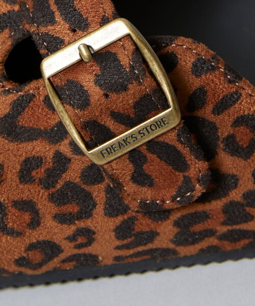 FREAK'S STORE(フリークスストア)の「【限定展開】コンフォータブル クロッグサンダル/レオパード(サンダル・メンズ・ブラック/レオパード/キャメル/ブルー/オリーブ・25.0cm/26.0cm/27.0cm/28.0cm/23.0cm/24.0cm)」の7枚目の写真
