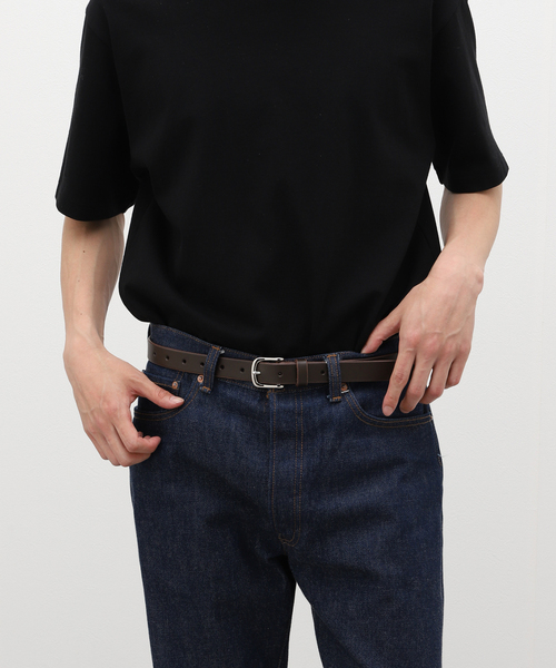 JOURNAL STANDARD relume（ジャーナルスタンダード　レリューム）の「【MARLOWE/マーロウ】 レザーベルト（ベルト・メンズ・ブラック/ブラウン・FREE）」の7枚目の写真