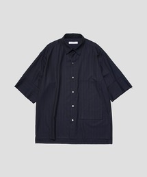 【UJOH HOMME / ウジョーオム】別注 Stripe S/S Regular Collar Shirts/別注 ストライプS/Sレギュラーカラーシャツ